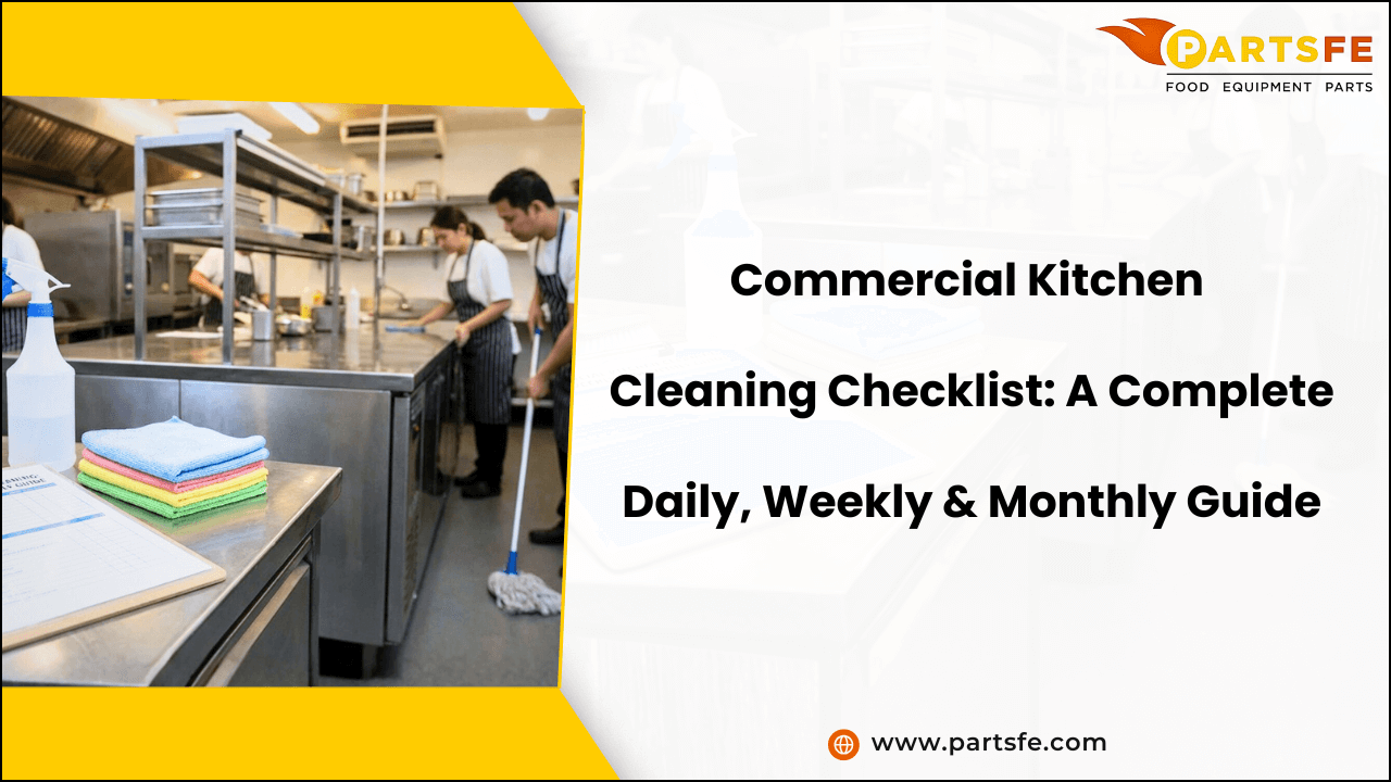 Commercial Kitchen Cleaning Checklist: A Complete Daily, Weekly & Monthly Guide