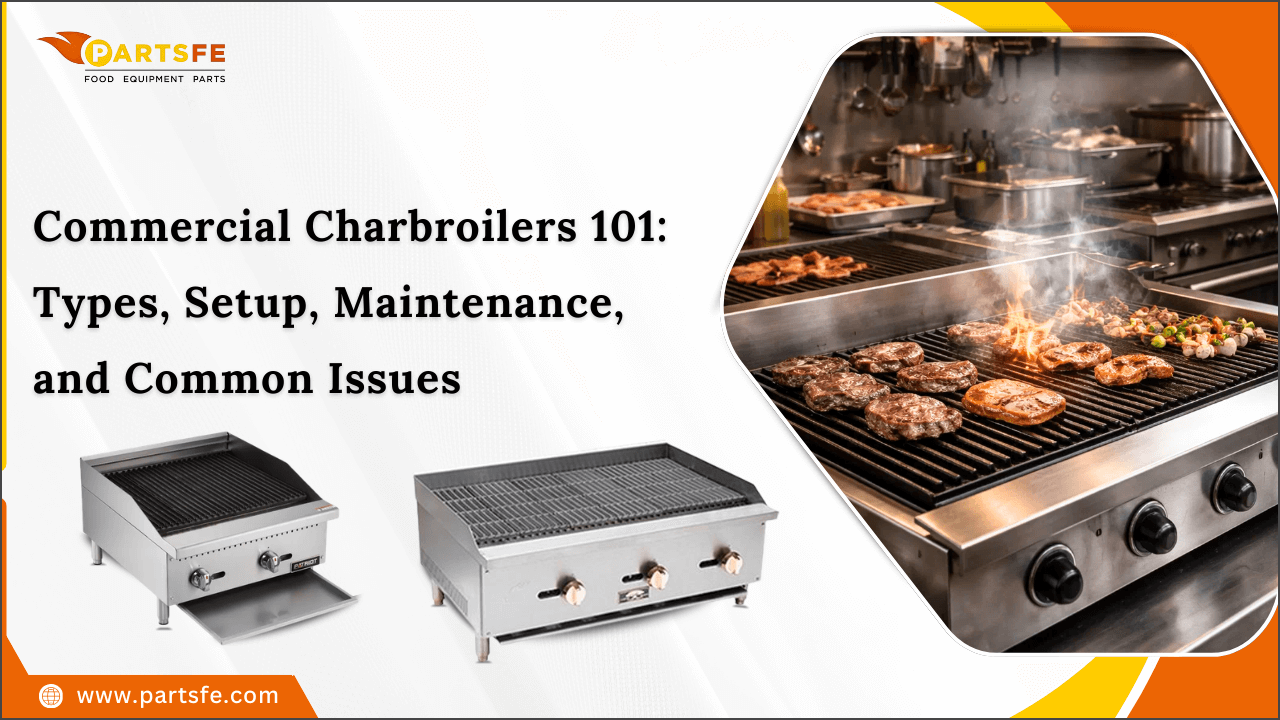 Commercial Charbroilers 101: A Guide for Types, Setup, Maintenance, and Common Issues
