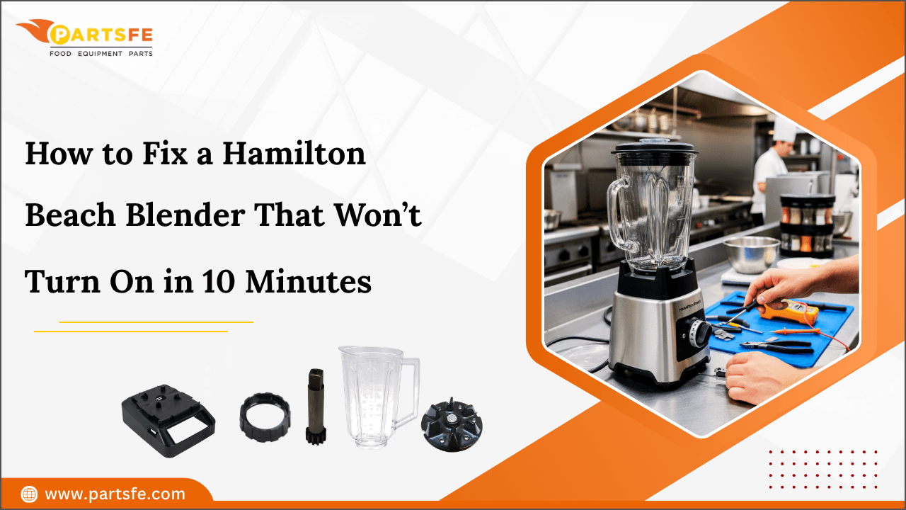 How to Fix a Hamilton Beach Blender That Won&rsquo;t Turn On in 10 Minutes