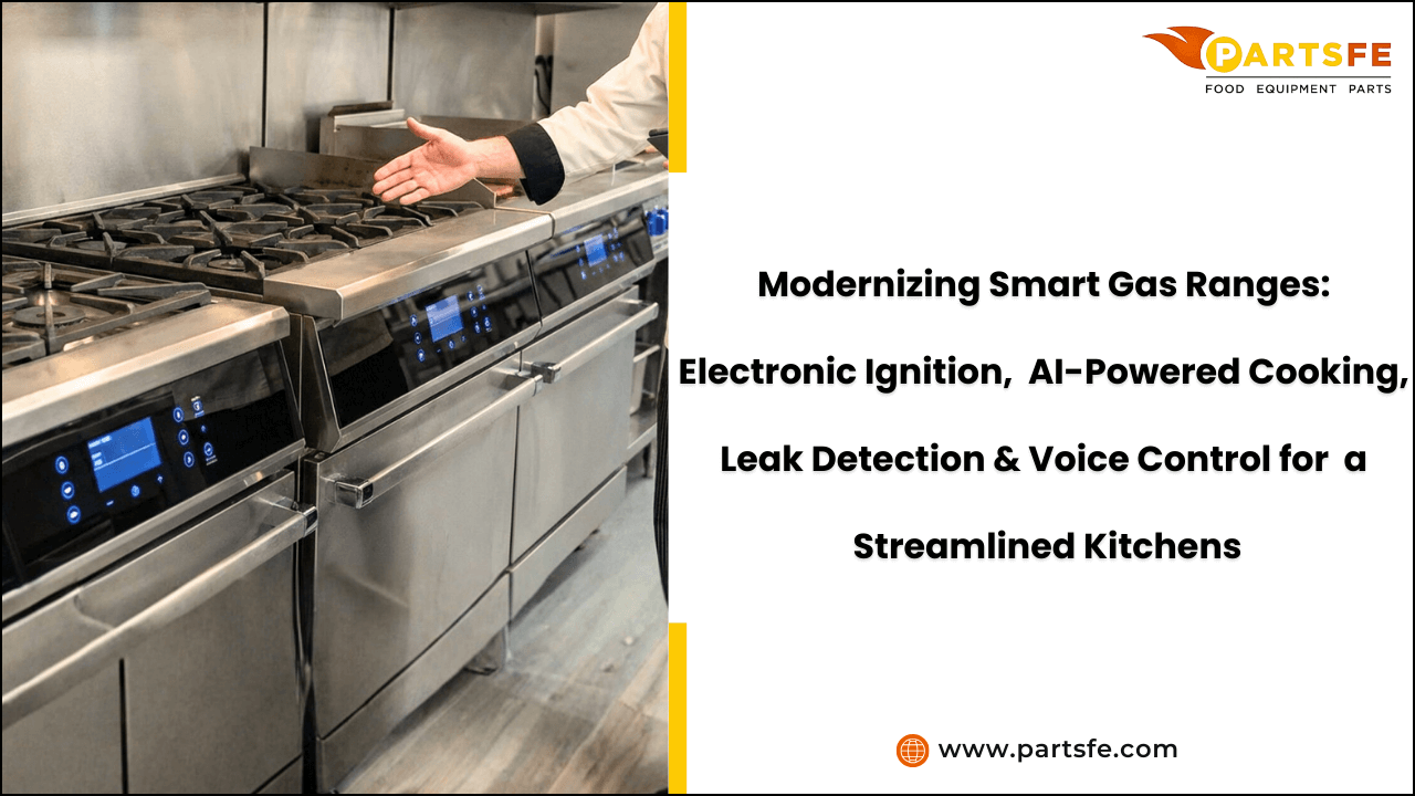 Modernizing Smart Gas Ranges: Electronic Ignition, AI-Powered Cooking, Leak Detection & Voice Control for a Streamlined Kitchens