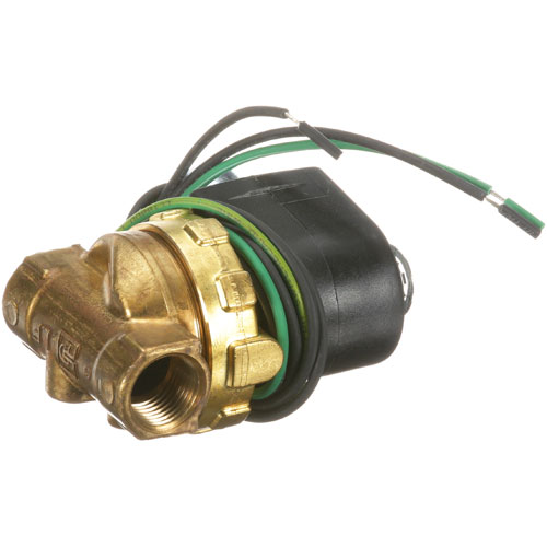 Hobart 857443-1 Steam Solenoid Valve W/18" Coil Wire Leads 1/2" FPT