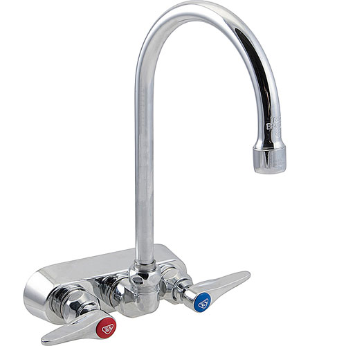 T&S Brass B-1145 Faucet Wall 3-1/2" 6" GSNK