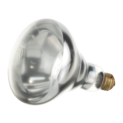 Hatco 023010000 Clear Heat Lamp PTFE Coated, 230V/250W