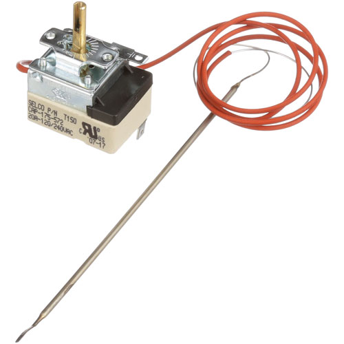 Cadco OV5 T150 Thermostat Bulb 1/8" X 9" Cap 36" 177" D Stem 295&deg;C