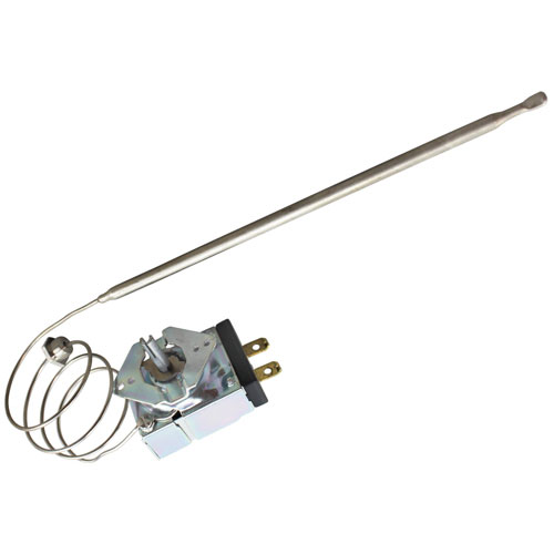 Wells 64976 SP Thermostat W/ 1/4" X 8-1/2" Nickel Bulb, 1mt & Knob
