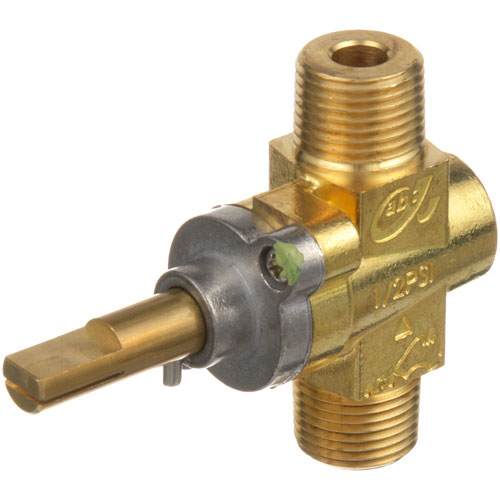 Vulcan Hart VH107789-3 Oven Gas Valve 3/8" X 3/8" Rotation Off/On
