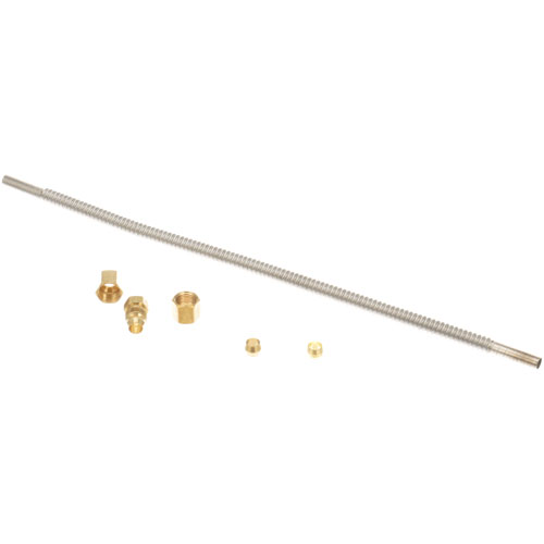 Jade Range 5618900000 1/4" S/S Flex Tube Kit Includes 2 Compression Nuts