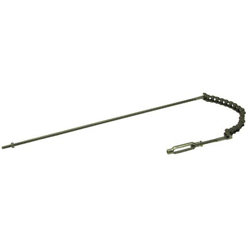 Garland 1015000 Oven Chain and Turnbuckle Assembly with 16 Link #40 Chain, 20" Rods, and Connectors