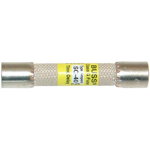 Merco 003841 SC-40 Time Lag Fuse, 13/32" X 2 1/4", 480V, 40 AMP