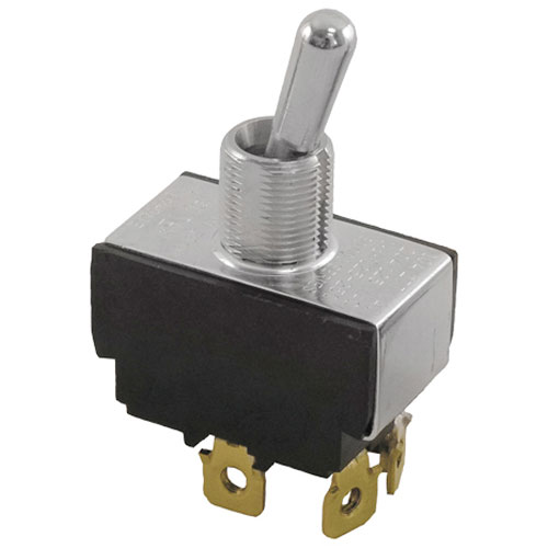 Champion 101180 1/2 DPST Silver Toggle Switch W/ 4 Screws,ON/OFF