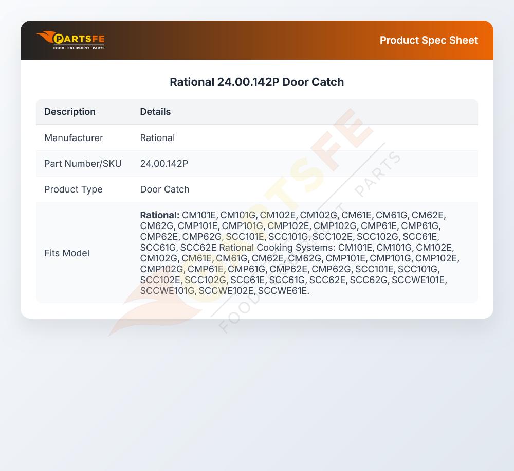 Rational 24.00.142P Door Catch