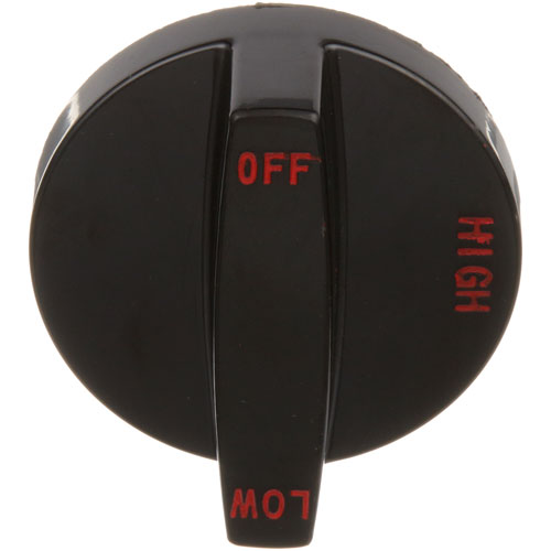 Southbend 1166011 Knob 2-1/2 D, Off-High-Low