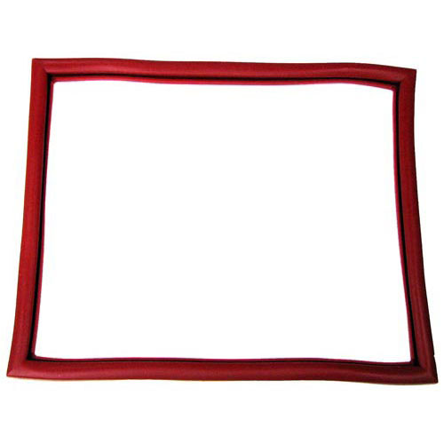 Groen GR125907 Red/orange Silicone Rubber Door Gasket, 14-5/8" X 18"