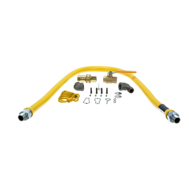 Dormont 1675KIT60 Gas Connector Hose Kit 3/4" X 60"