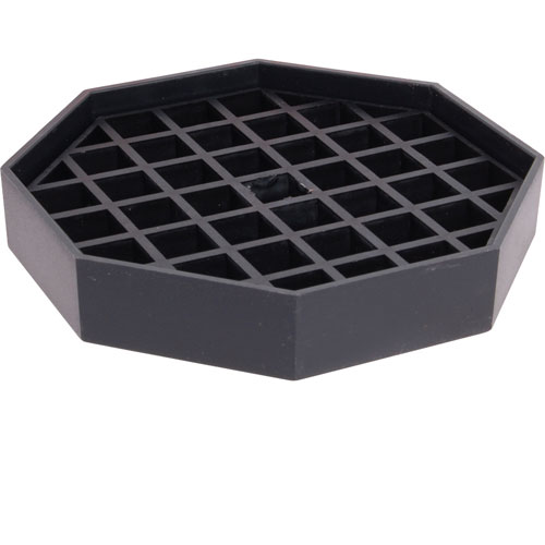 Bar Maid BARCR1451B Tray Drip W/Grid Black 4-1/8"