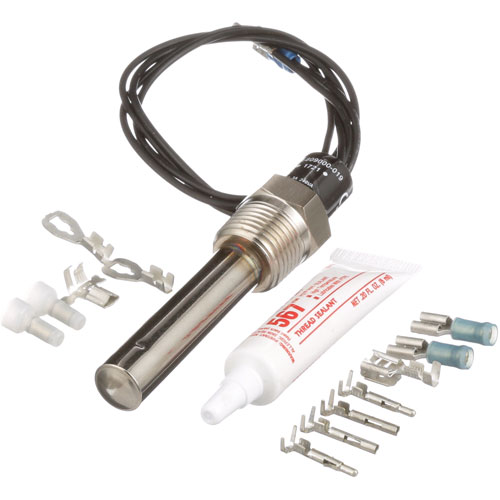 Dean 826-1177 Fryer High-Limit/Safety Thermostat Kit 425&deg;F 2-1/4" Bulb 1/2" MPT