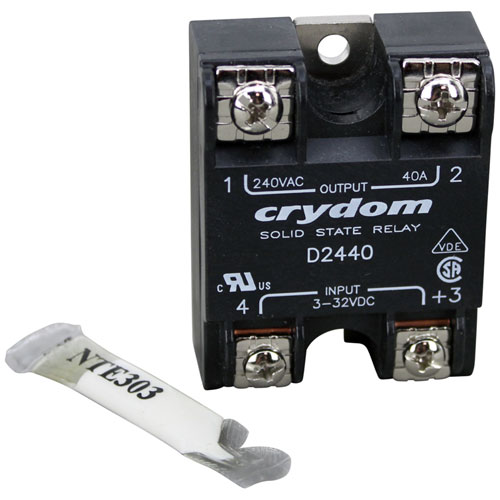 Frymaster 826-1562 Solid State Relay Kit W/ Heatsink & Silicone Thermal Compound Tube, 240V, 40 AMP