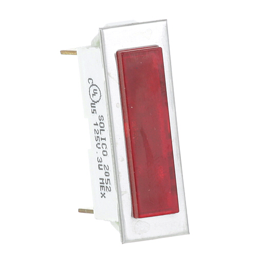 Hobart 345751-1 Signal Light 3/8" X 1-5/16" Red 125V