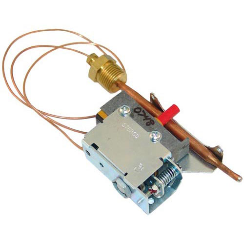 Hatco 02-16-025A  High-Limit W/1/4" X 4"copper Bulb &  Manual Reset, 20"CAP, 220f TEMP