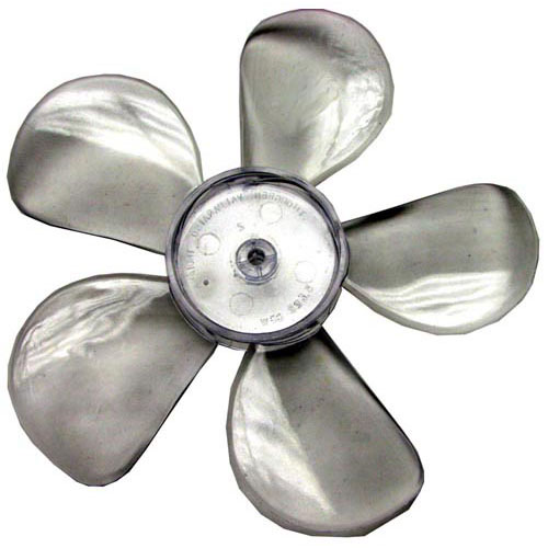 Delfield MCC2FAB-0241-017 5-1/2" CCW Evaporator Fan Blade W/  3/16" Hole