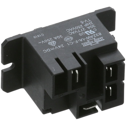 Hatco HT2.01.050 1 Pole Relay W/ 1.75"CTR Holes, 1/4" and 3/16" Terminals