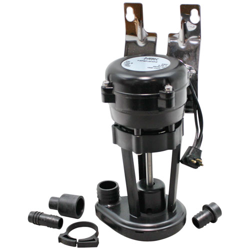 Manitowoc 84-8077-3 Ice Machine Water Pump W/Hose 1" & 5/8" OD 230V 50/60Hz