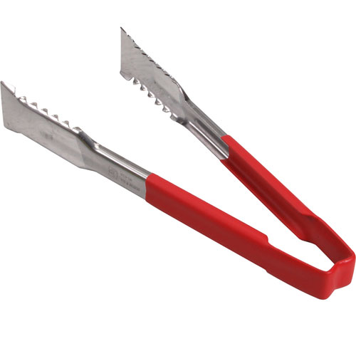 Vollrath VOL4790940 Versagrip Tongs , 9.5",Red HDl