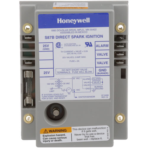 Hobart 416011-00001 Direct Spark Ignition Module/ 4 Sec Lockout 25V