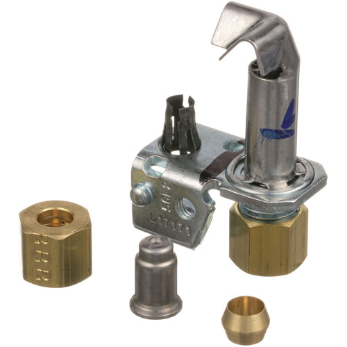 American Range A11124 Infrared Broiler Pilot Assembly W/Left Flame Pattern 3/16"-1/4" CCT NAT/LP
