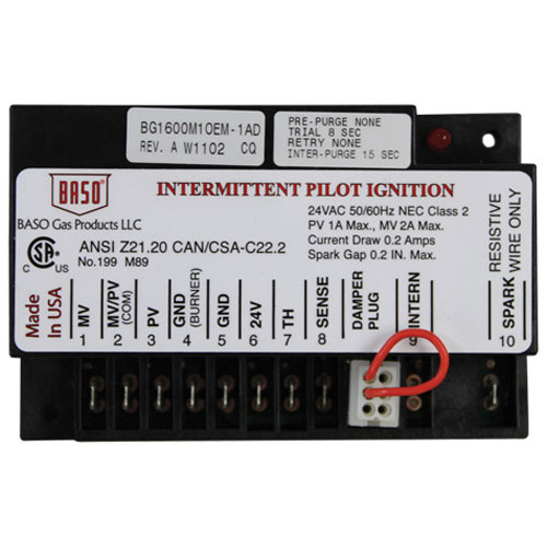Johnson Controls G770KHA2 Ignition Control