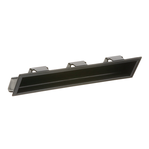 Cres Cor 0911102 Recesed  Pull Black,Abs,7-7/16"L