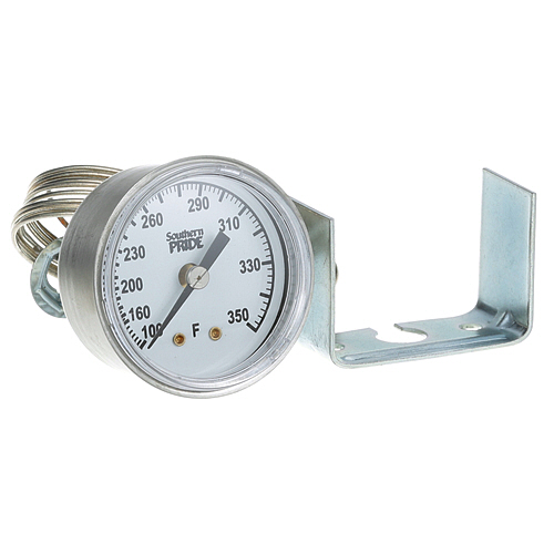 Southern Pride 2435 Temperature Gauge,100-350F,2"