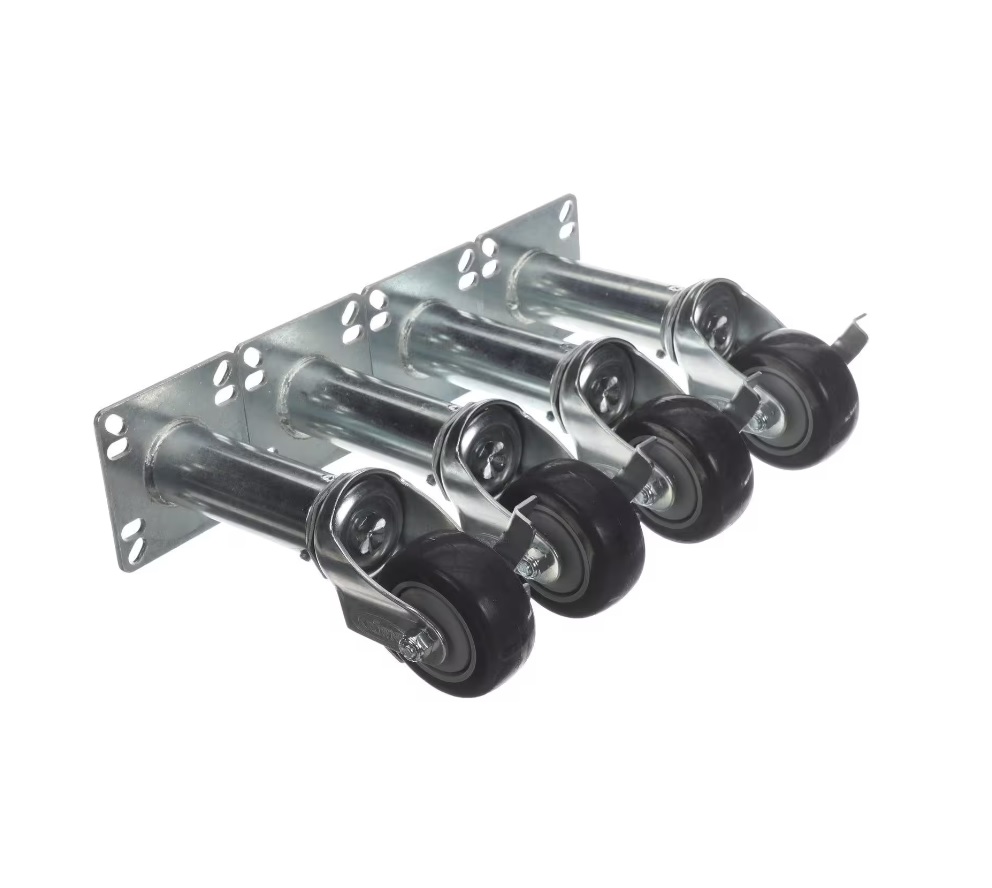 Krowne 28-117S Adjustable Height Plate Caster 8-1/2" To 10-1/2"