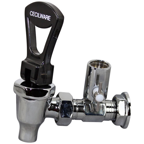 Cecilware D022Q Coffee Faucet & Shank Assembly