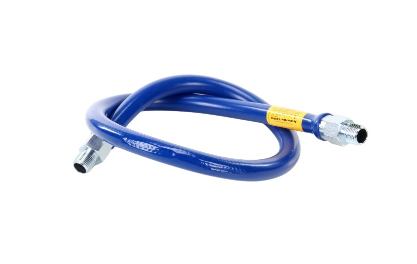 Dormont 1650BP48 Gas Hose Blue 1/2" X 48" Stainless Steel