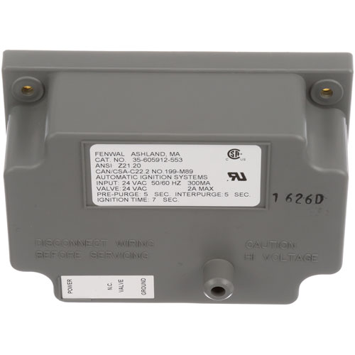 Hobart 356589-2 Spark Ignition Control Module 1/4"