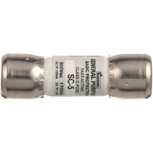 Hobart 7100E2 SC-5 Fuse, 600V/5A, Lincoln 1300 to 1311 Series