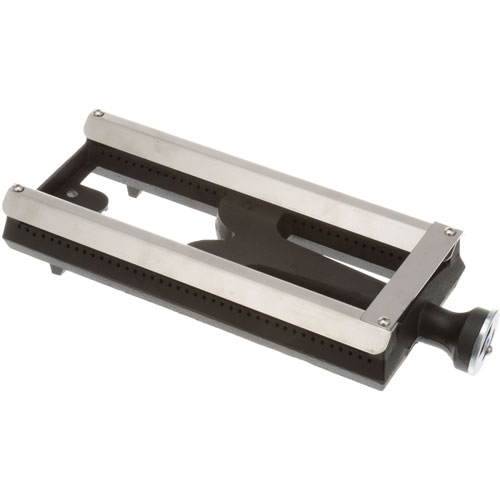 Rankin Delux RANRDLR04 Broiler Cast Iron H Burner 16-1/4" X 6-3/4" W/ Cast Burner Cover