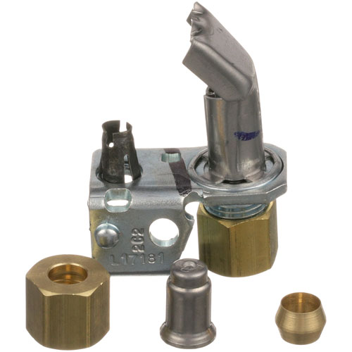 Garland 1415301 Range Pilot Burner NAT/LP Flame Pattern 3/16" & 1/4" Tube