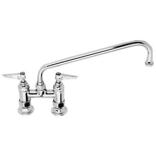 T&S Brass B0225M Faucet 4" CTR Deck 12" NOZ