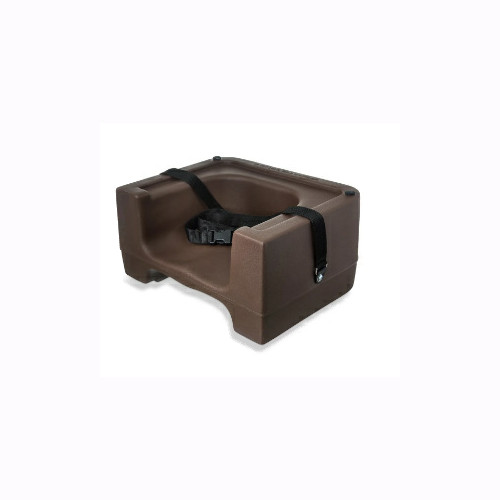 Carlisle Foodservice 7114-101 Dual Height Booster Seat, Brown
