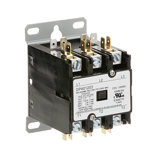 Hatco HT2-01-015 3-Pole Contactor, 40 AMP,120V