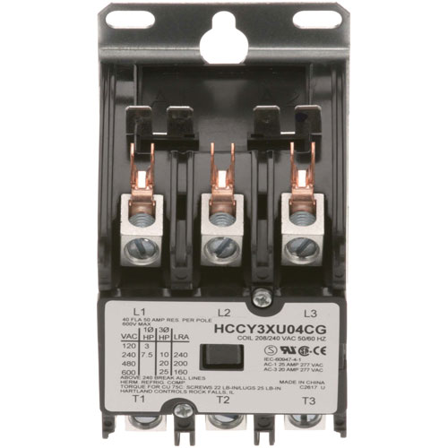 Middleby Marshall 14C2S9 Contactor 3-Pole 40/50A 208/240V