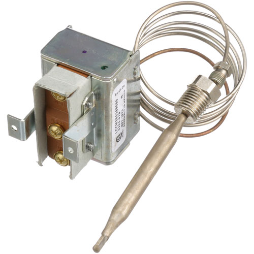 Frymaster FM2191 Auto Reset Hi-Limit Thermostat, LC117, 425&deg;F Fixed, Nickel Plated