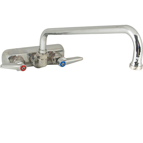 T&S Brass B-1108 3.5 " Wall Faucet , 12"Spt,Leadfre