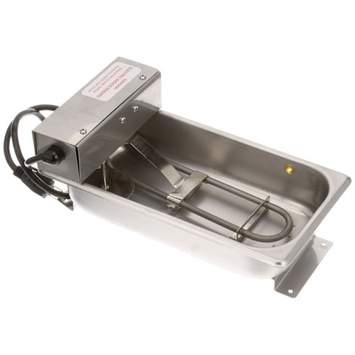 Fisher Manufacturing FIS900-105 Condensate Evaporator Pan W/Float Switch & 3' Cord 800W 120V 2-1/2 QT 7" X 13" X 2.5"