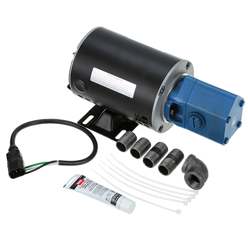 Pitco 60143509 Pump Assembly W/Cord & Fittings 425-1725 RPM 115-230V 60/50Hz