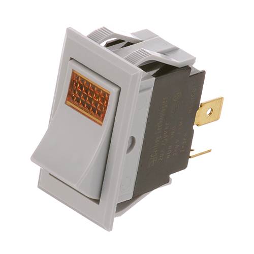 Star Mfg 2E-35127 Range Lighted Rocker Switch 7/8" X 1-1/2" DPST