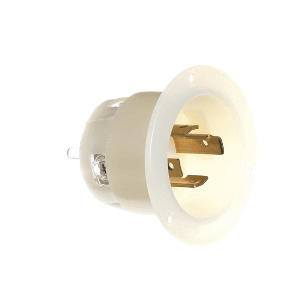 Custom Deli'S CDI-695 Turnlock Flanged Inlet  Male Plug