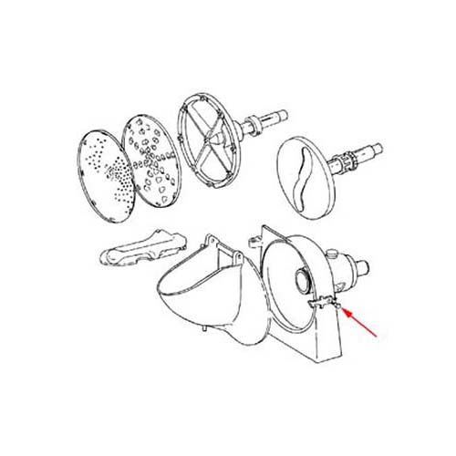 Hobart 00-8917 Latch Screw